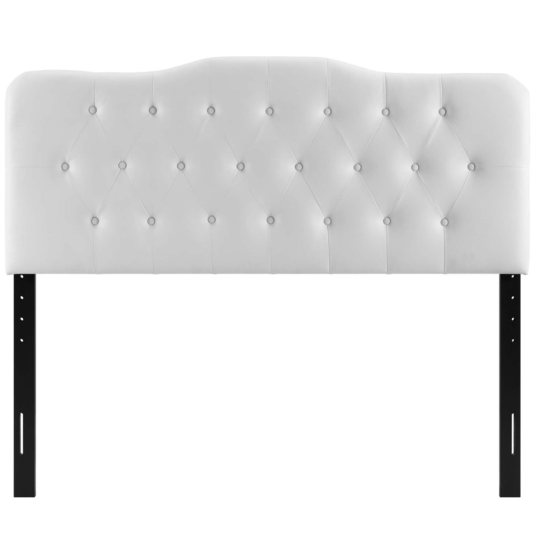 Ariella Upholstered Vinyl Queen Headboard