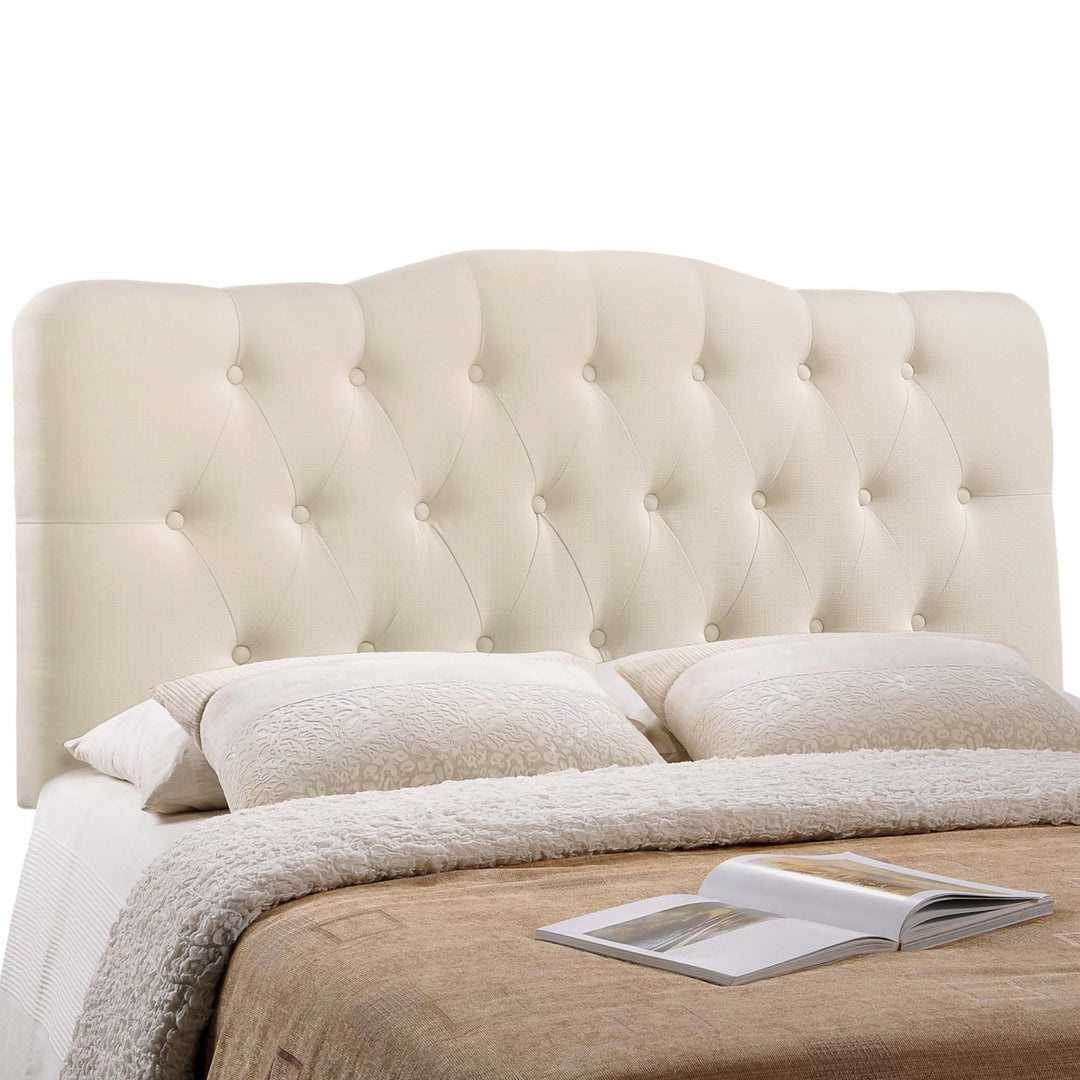 Amelia Upholstered Fabric Full Headboard