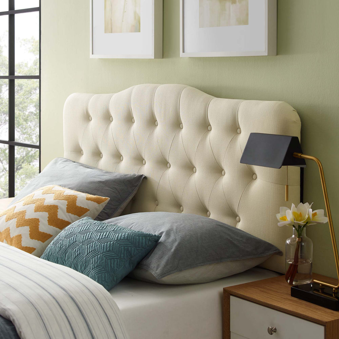 Amelia Upholstered Fabric King Headboard