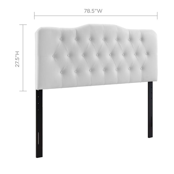 Astoria Upholstered Vinyl King Headboard