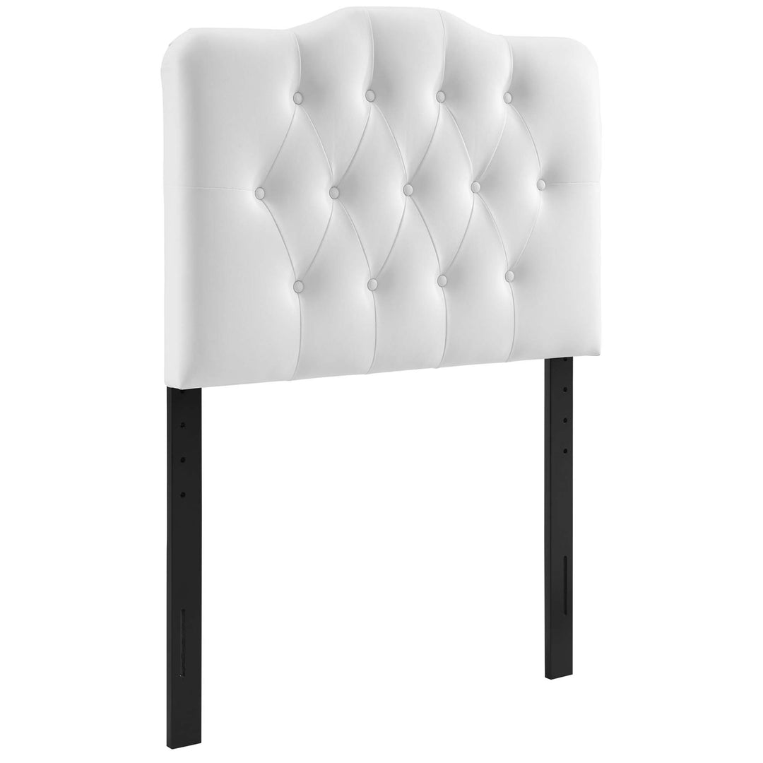 Ariana Upholstered Vinyl Twin Headboard