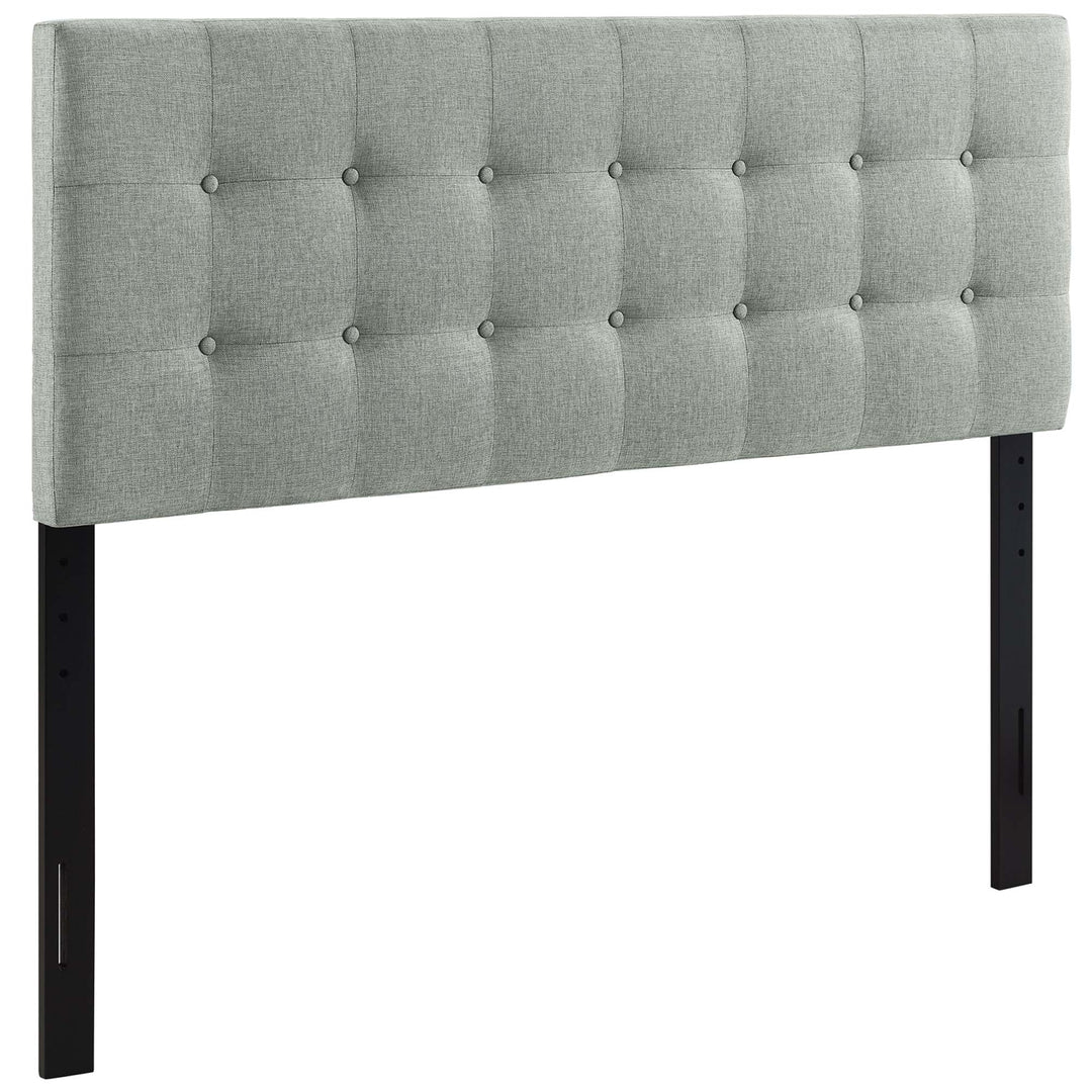 Evelyn Upholstered Fabric Queen Headboard