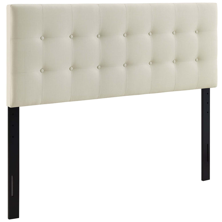 Evelyn Upholstered Fabric Queen Headboard