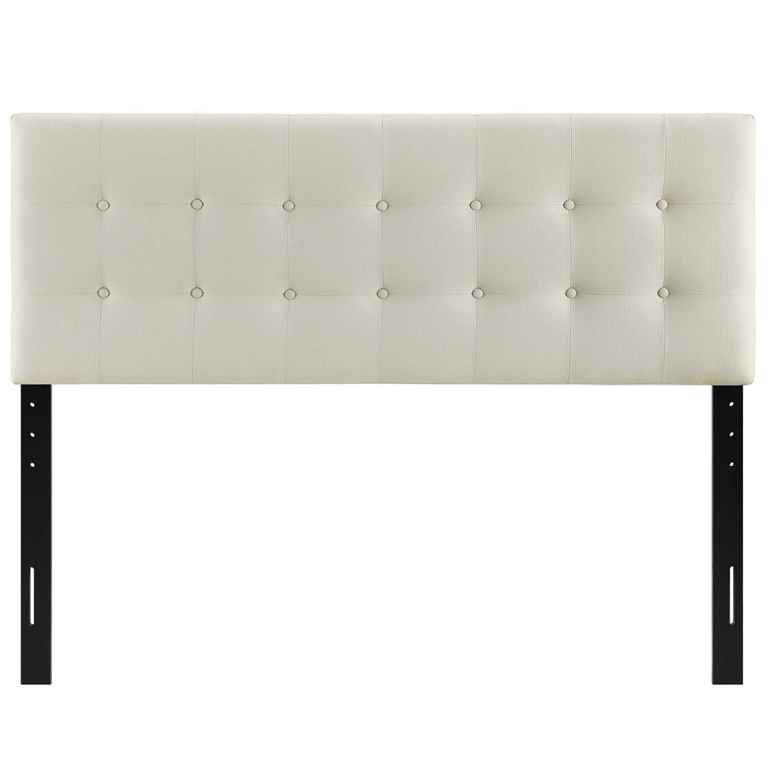 Evelyn Upholstered Fabric Queen Headboard