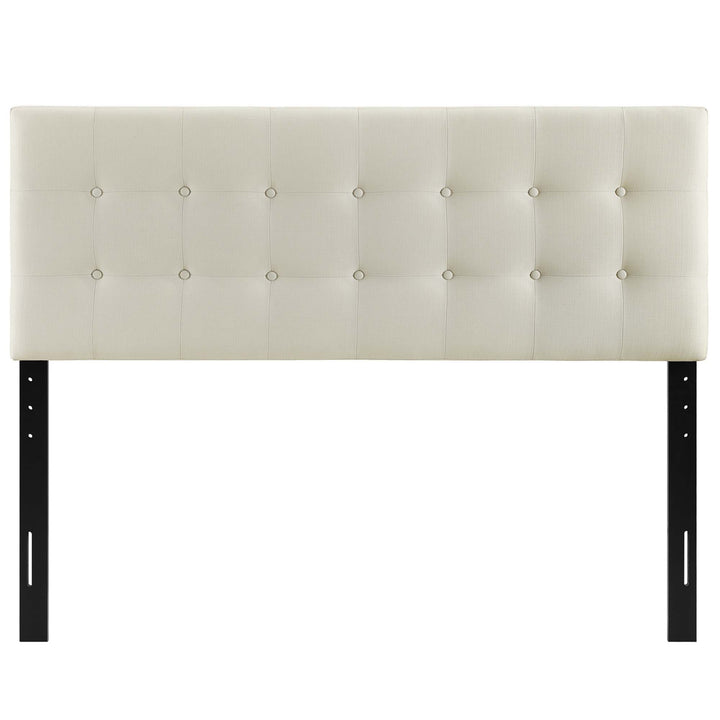 Evelyn Upholstered Fabric Queen Headboard