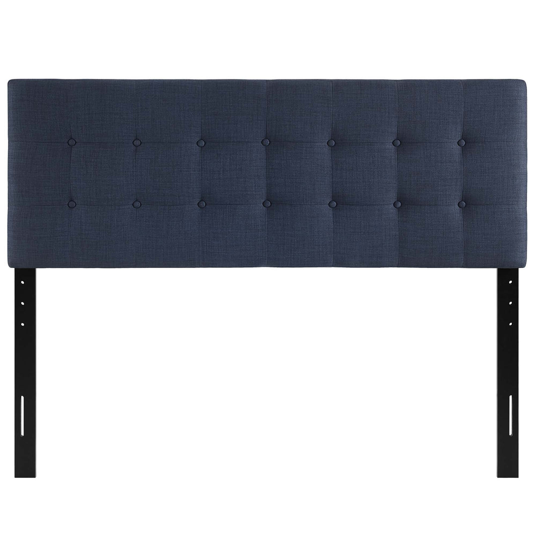 Yulum Upholstered Gray Headboard - Queen