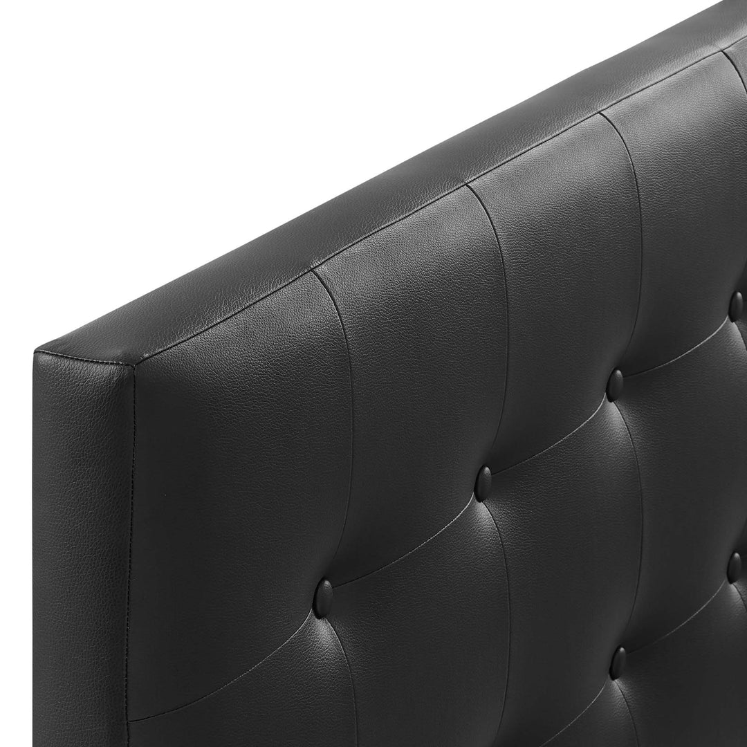 Emma Upholstered Vinyl Queen Headboard