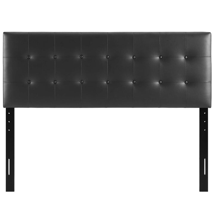 Emma Upholstered Vinyl Queen Headboard