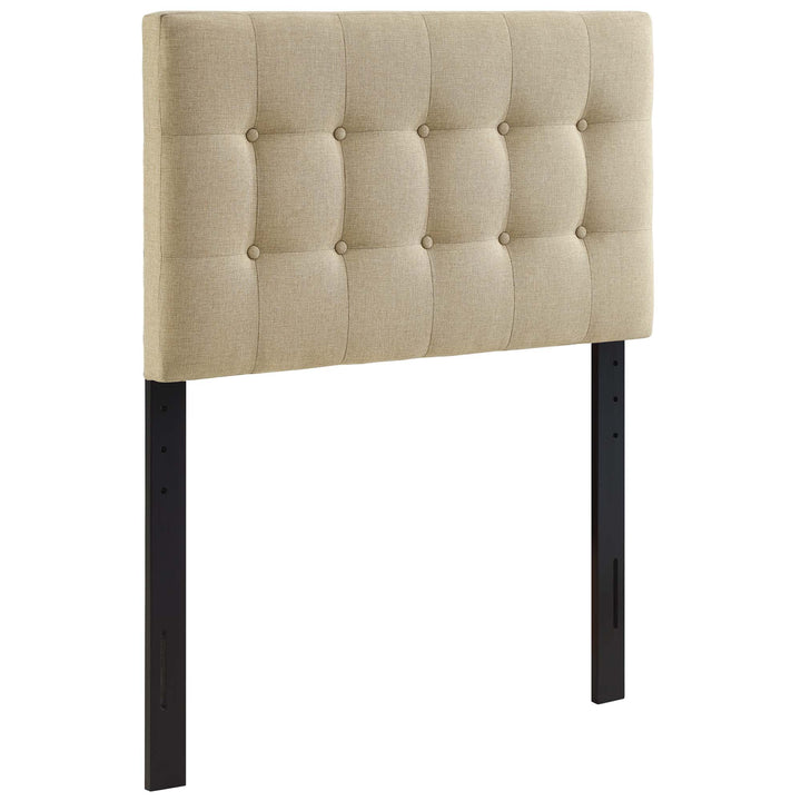 Evelyn Upholstered Fabric Twin Headboard