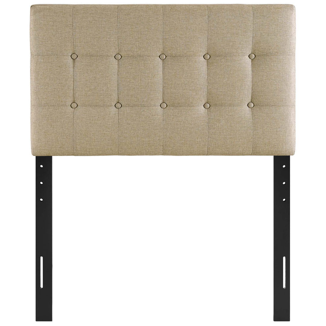 Evelyn Upholstered Fabric Twin Headboard