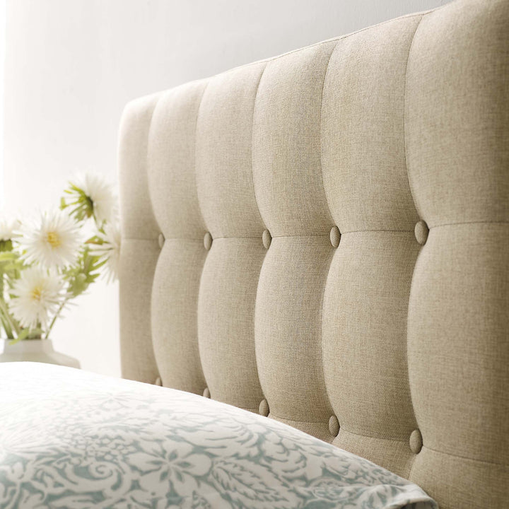 Evelyn Upholstered Fabric Twin Headboard