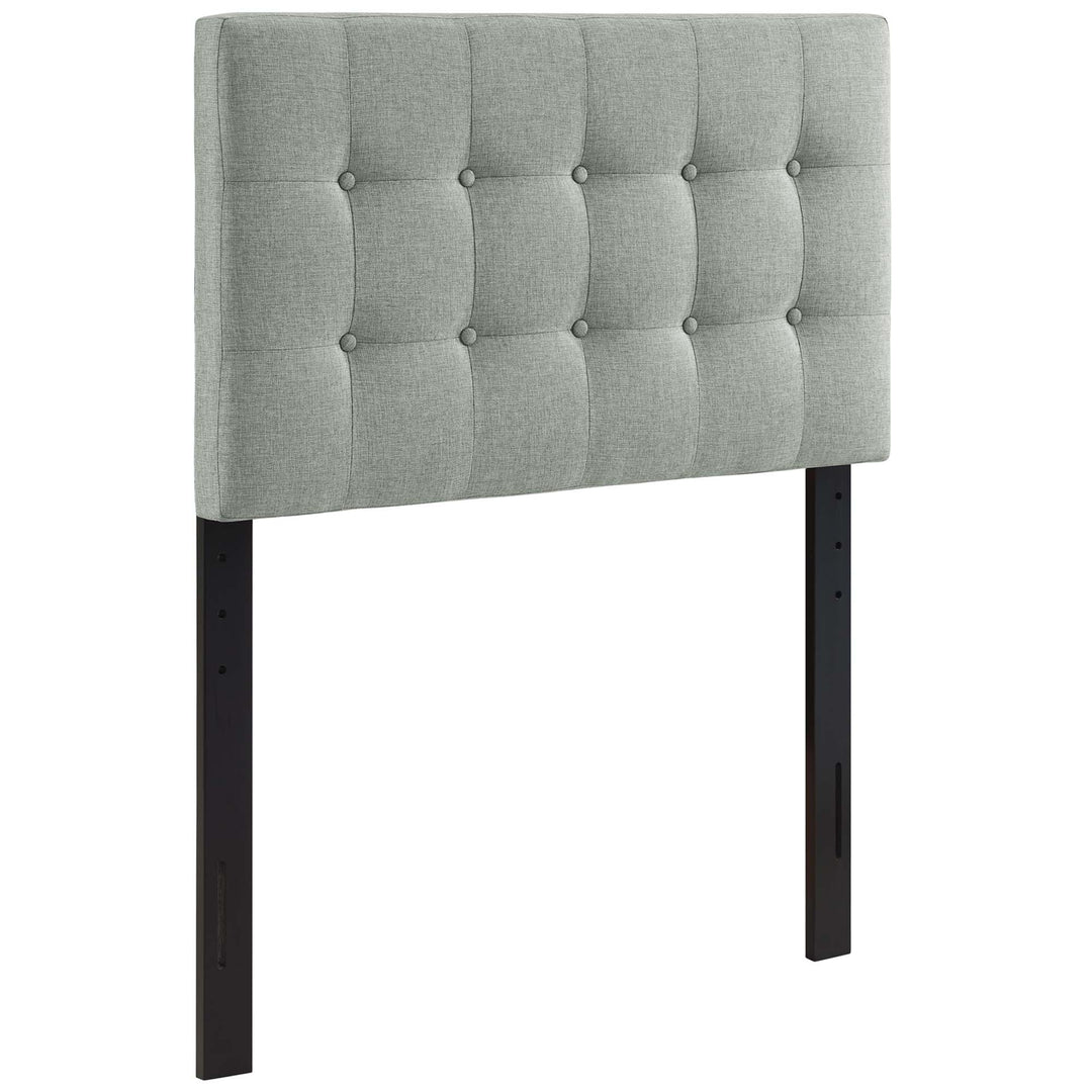 Evelyn Upholstered Fabric Twin Headboard