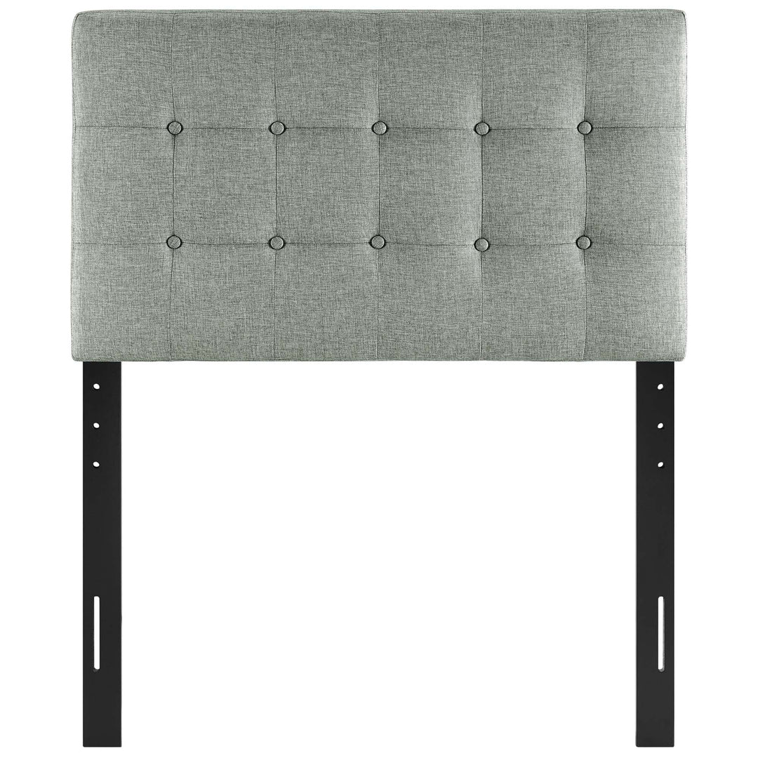 Evelyn Upholstered Fabric Twin Headboard