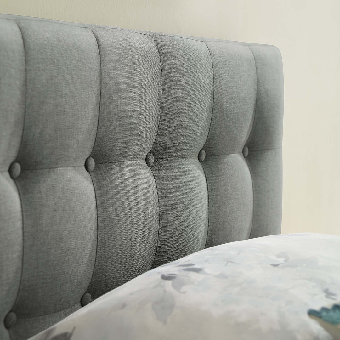 Evelyn Upholstered Fabric Twin Headboard