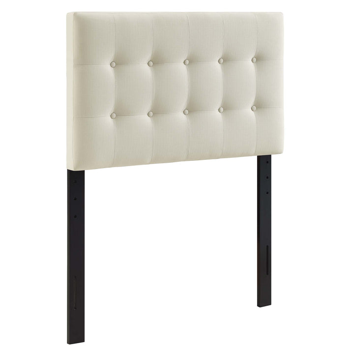 Evelyn Upholstered Fabric Twin Headboard