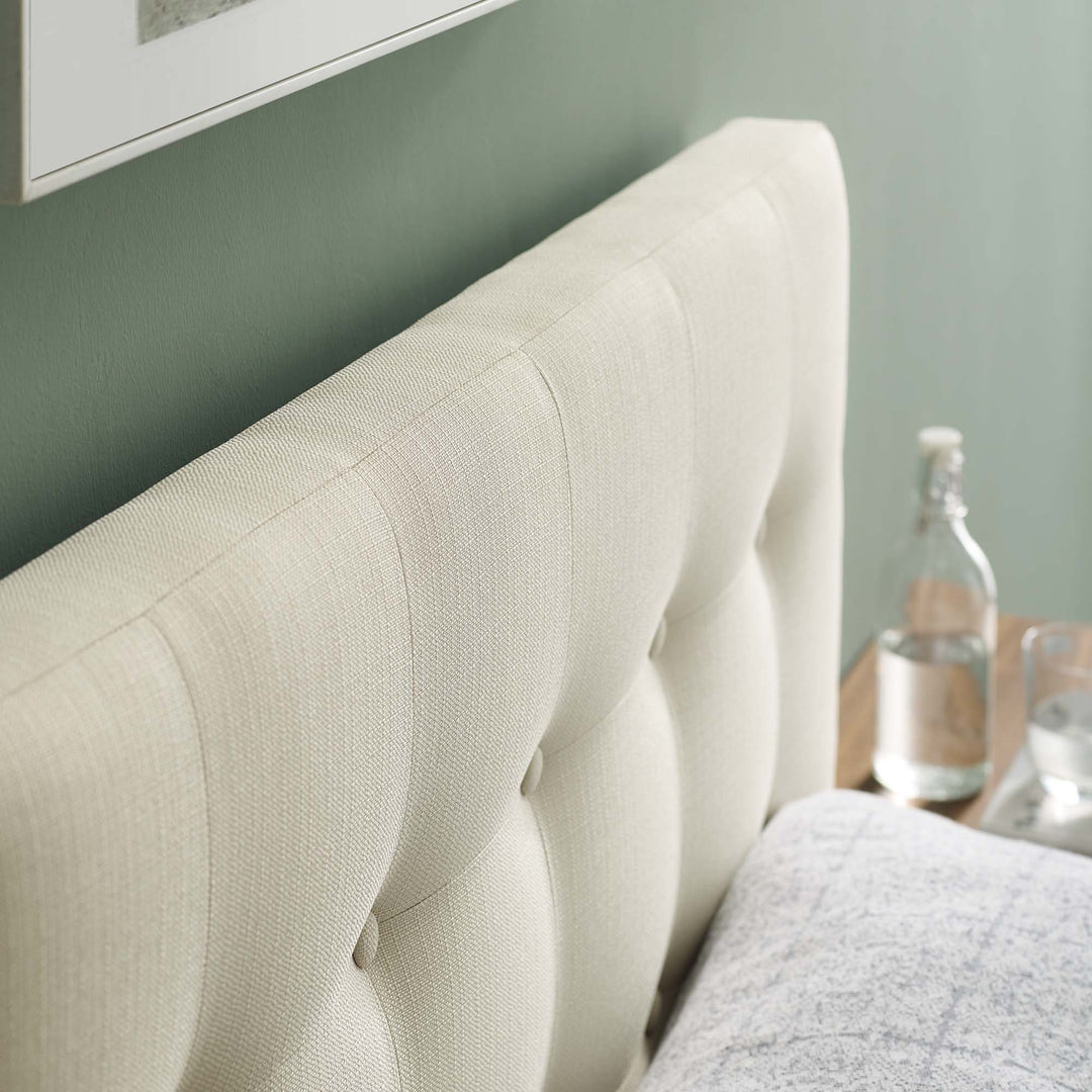 Evelyn Upholstered Fabric Twin Headboard