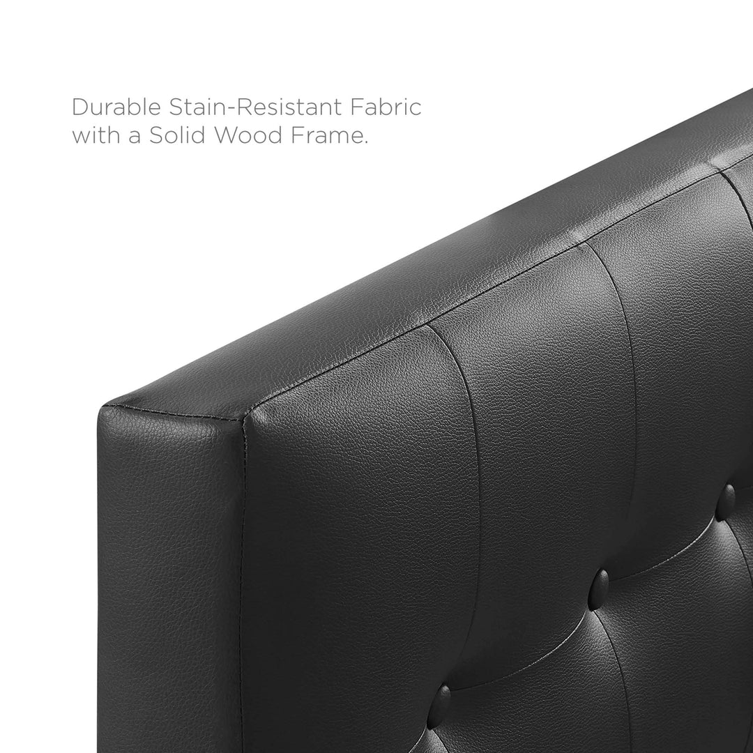 Evelyn Upholstered Vinyl Twin Headboard