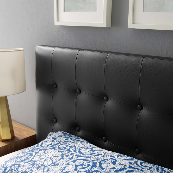 Evelyn Upholstered Vinyl Twin Headboard