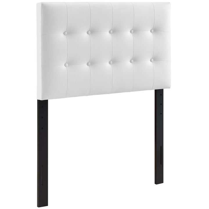 Evelyn Upholstered Vinyl Twin Headboard