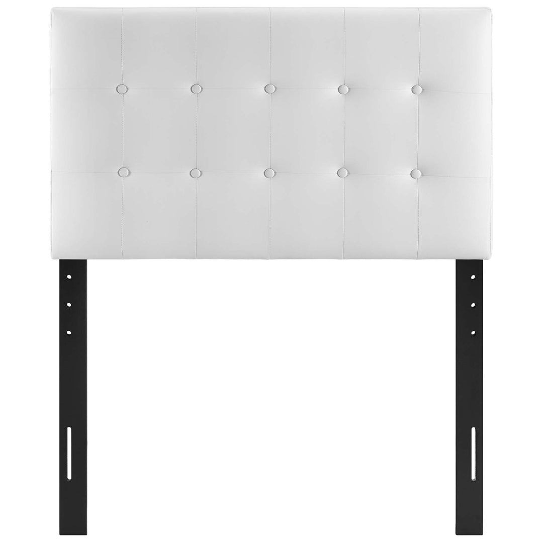 Evelyn Upholstered Vinyl Twin Headboard