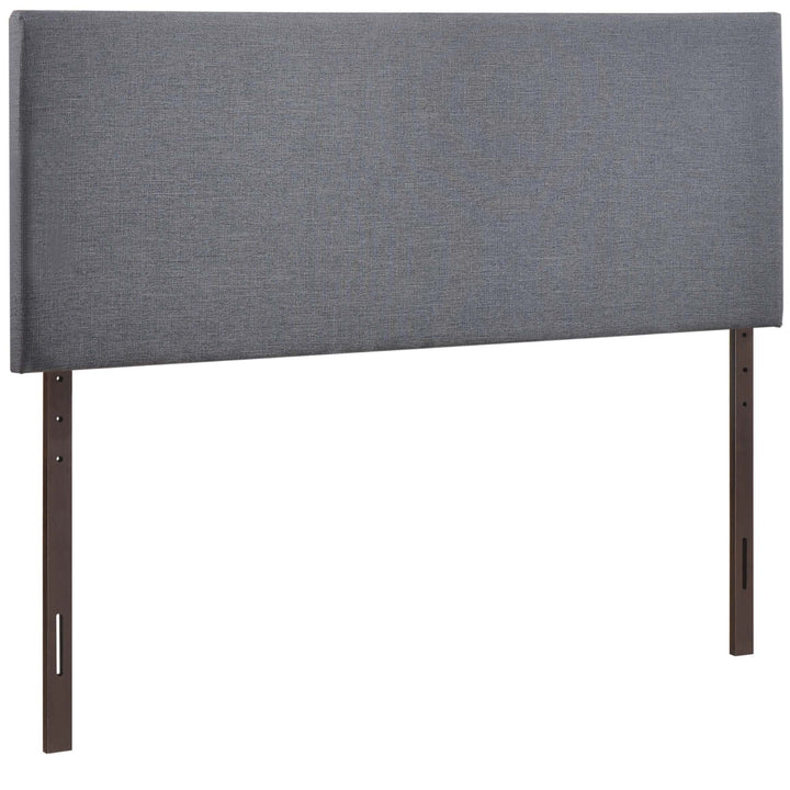 Reign Gray Upholstered Headboard - Queen