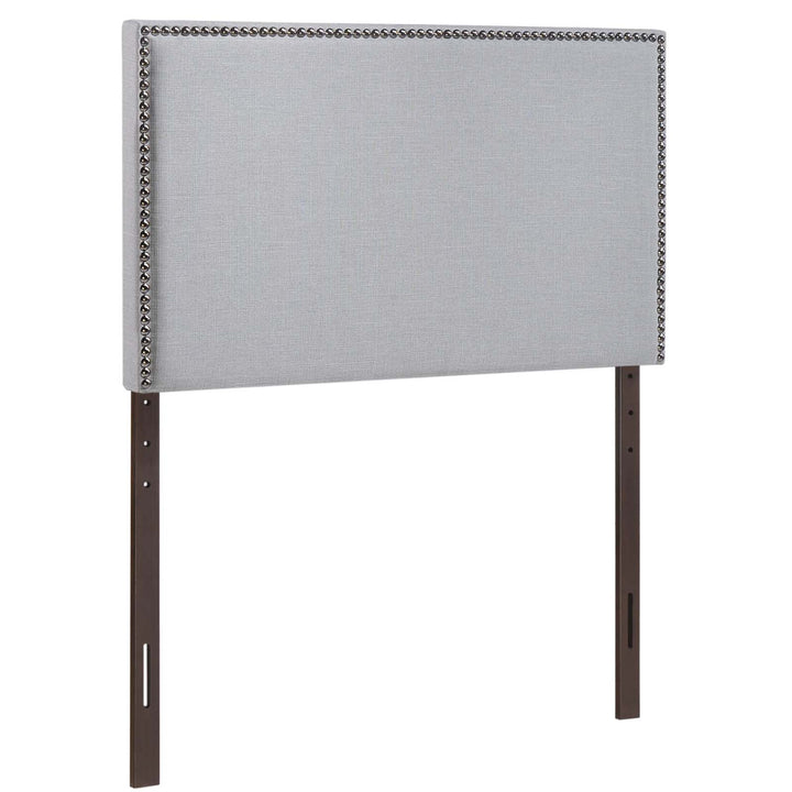 Regal Nailhead Upholstered Twin Headboard