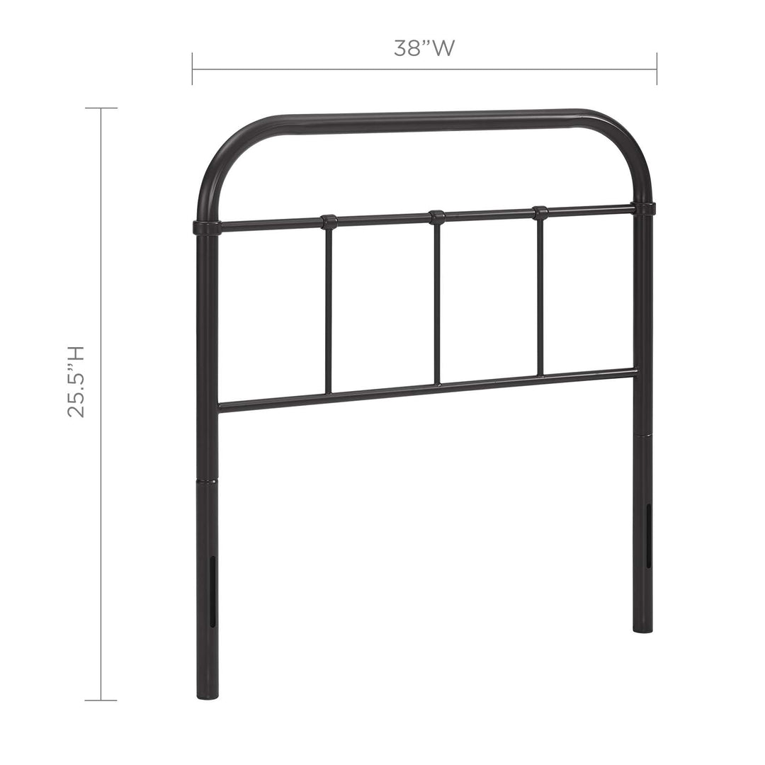 Selena Twin Steel Headboard