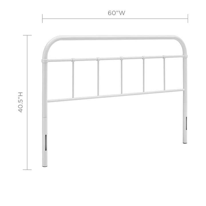 Savannah Quilt Steel Headboard