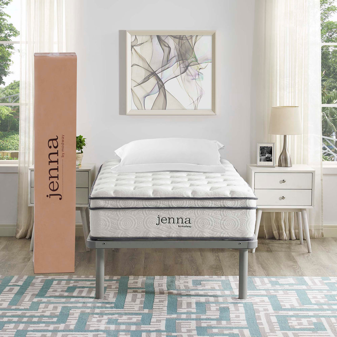 Jenna 10" Innerspring and Foam Twin Mattress by Myway