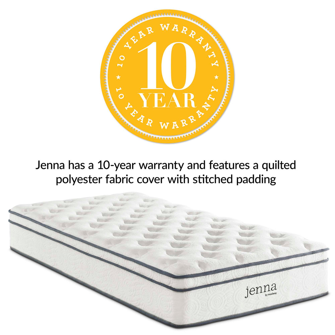 Jenna 10" Innerspring and Foam Twin Mattress by Myway