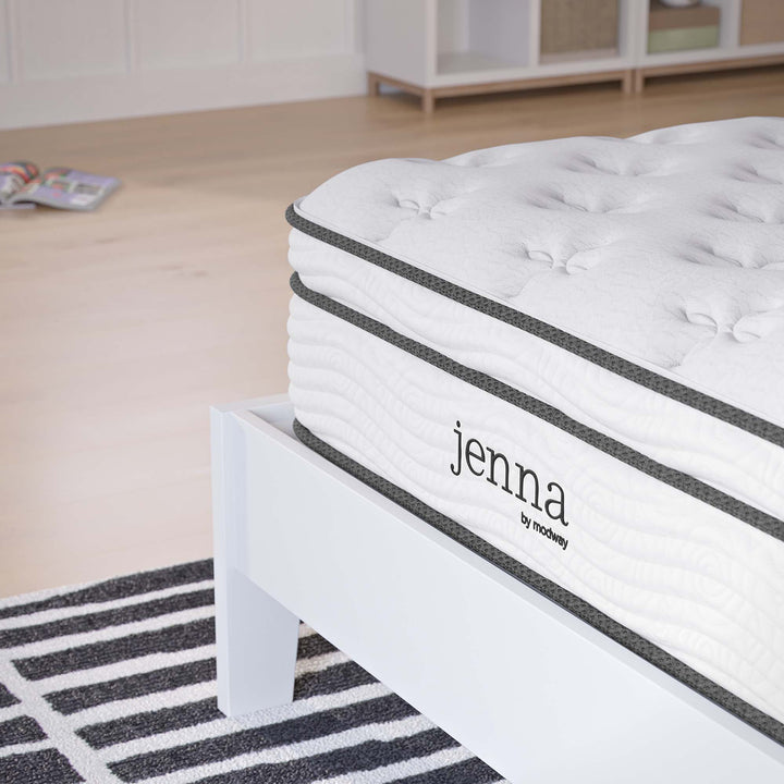 Jenna 10" Innerspring and Foam Twin Mattress by Myway