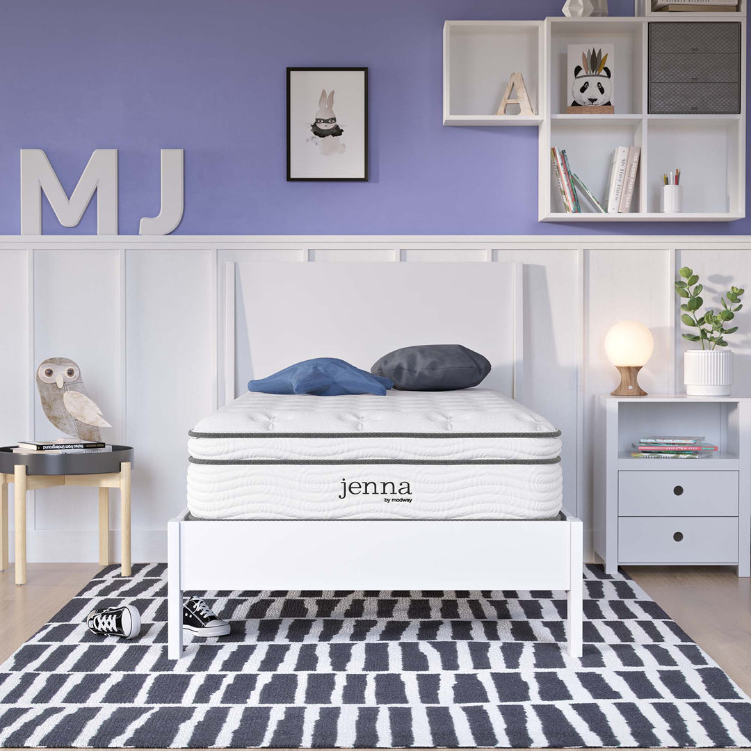 Jenna 10" Innerspring and Foam Twin Mattress by Myway