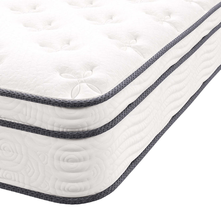 Jenna 10" Innerspring and Foam Twin Mattress by Myway