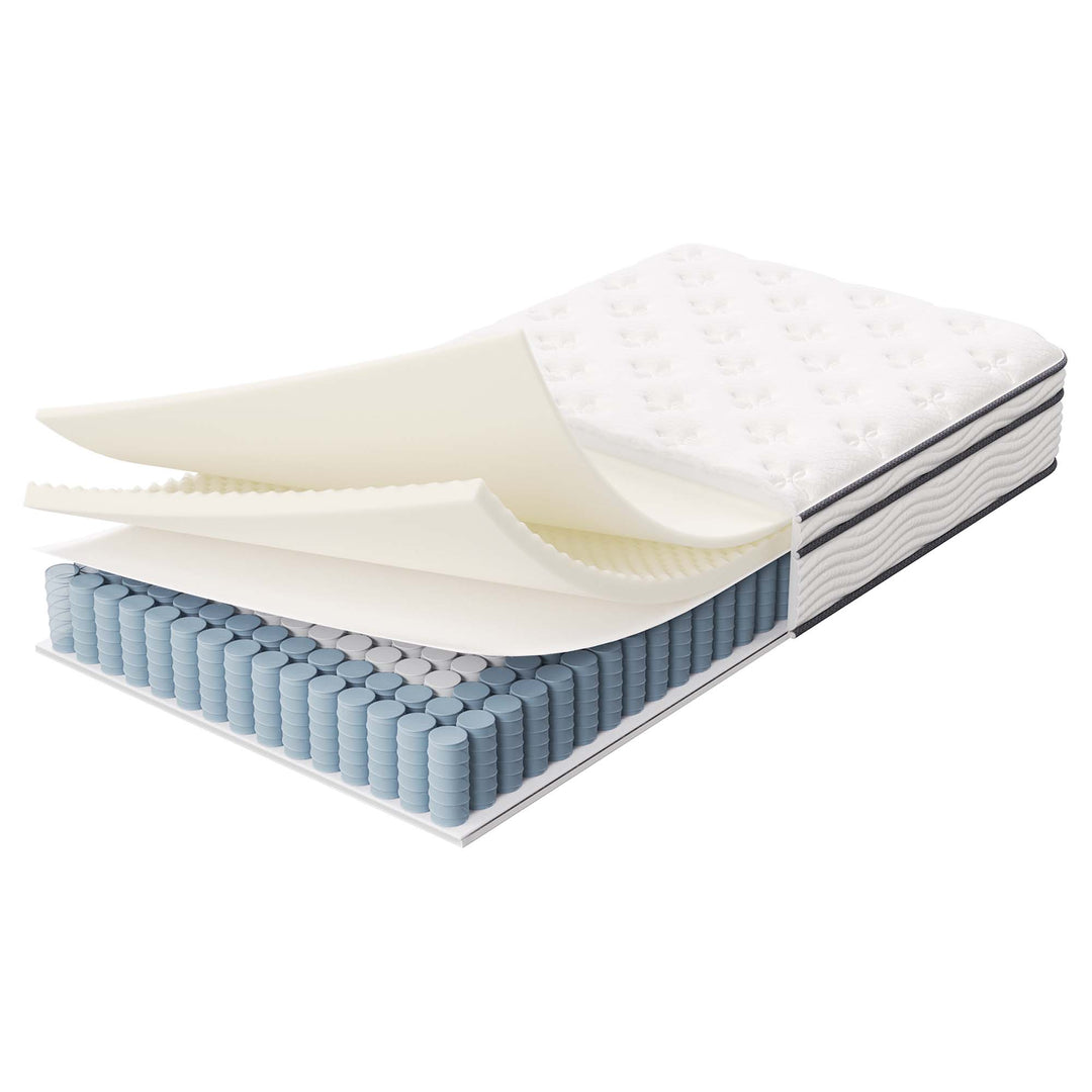 Jenna 10" Innerspring and Foam Twin Mattress by Myway