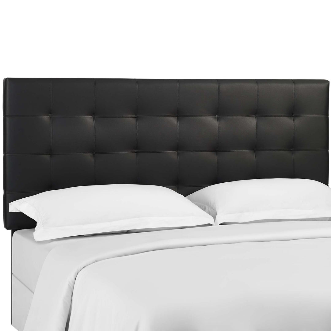 Piper Tailored Upholstered Faux Leather Full / Queen Headboard