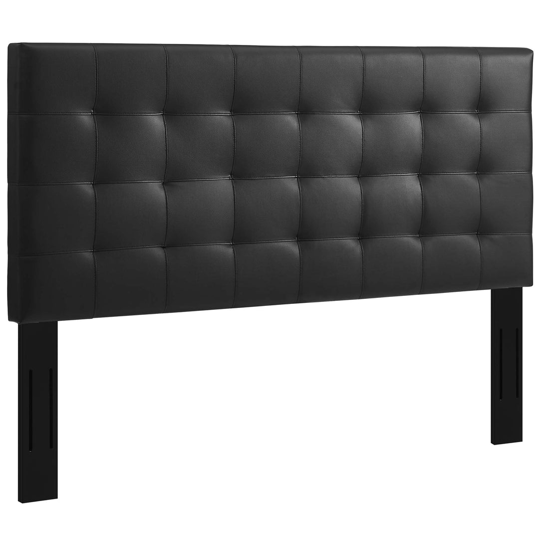 Piper Tailored Upholstered Faux Leather Full / Queen Headboard