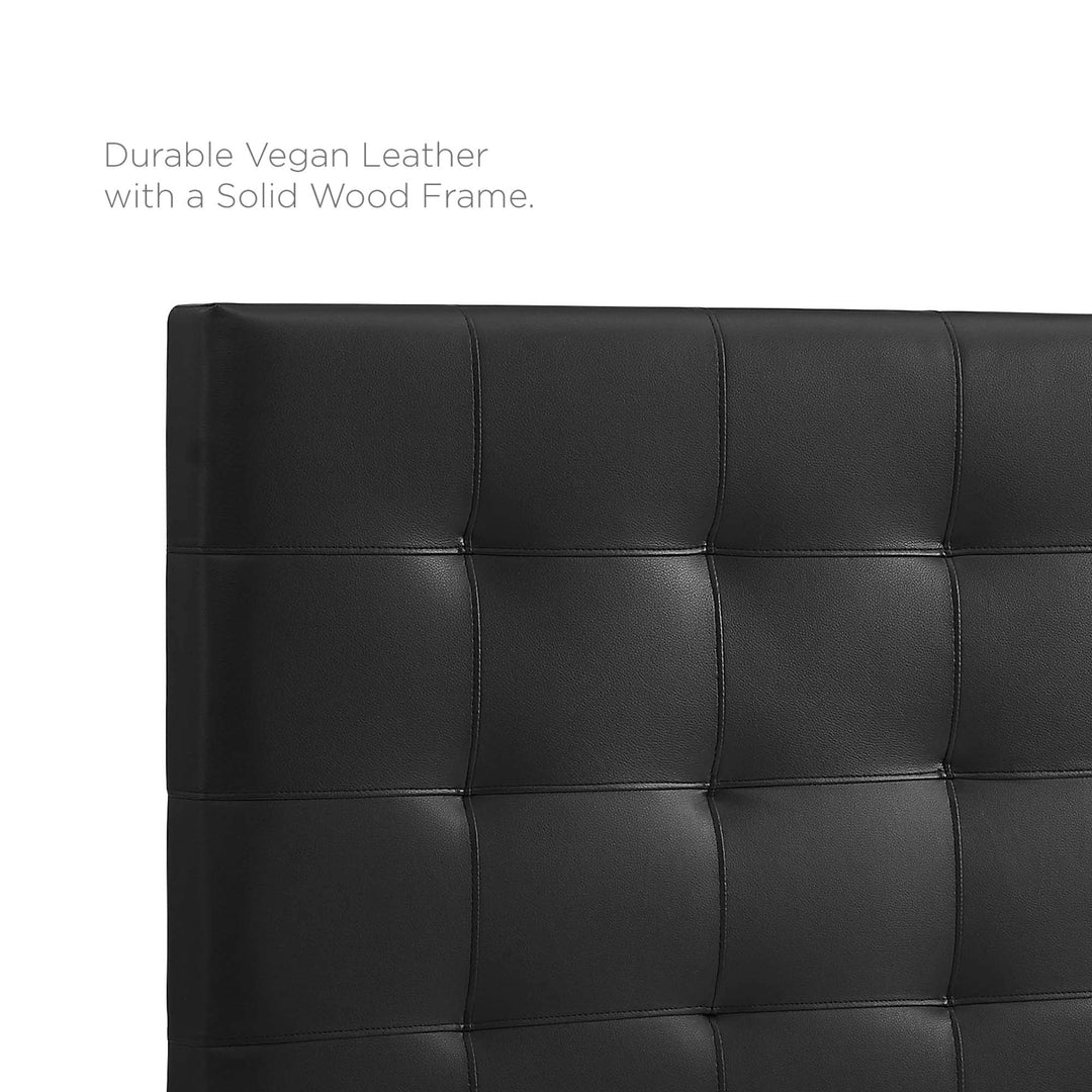 Piper Tailored Upholstered Faux Leather Full / Queen Headboard