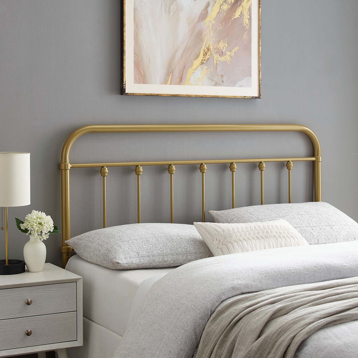 Silver Serenity Twin Headboard