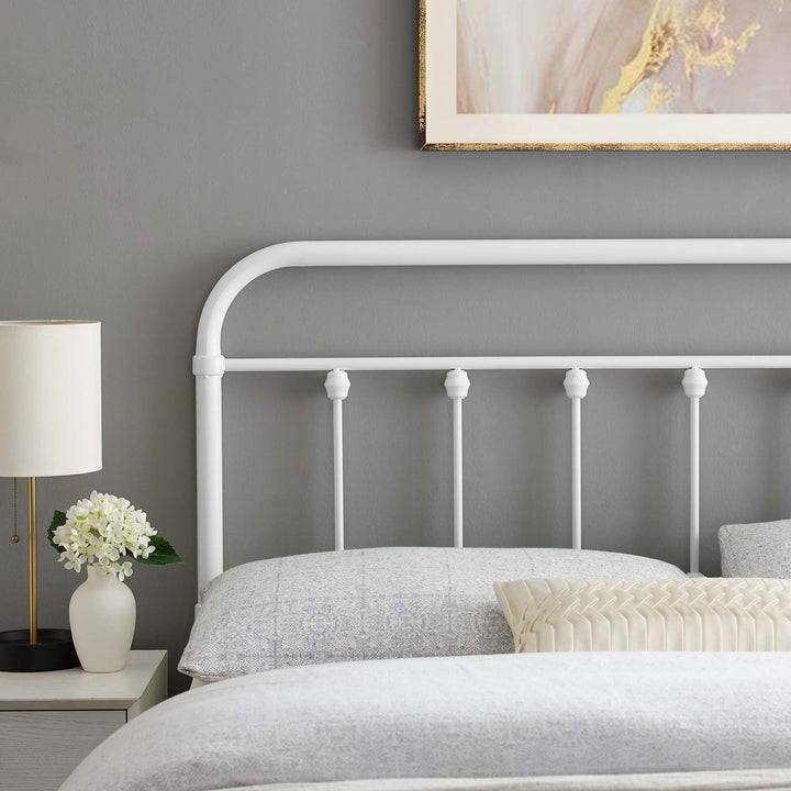 Silver Serenity Twin Headboard