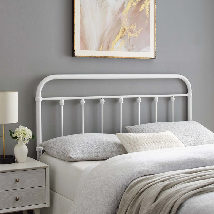 Silver Serenity Twin Headboard