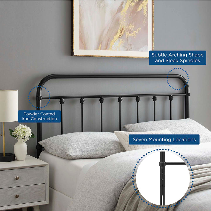 Sienna Metal Monarch Headboard