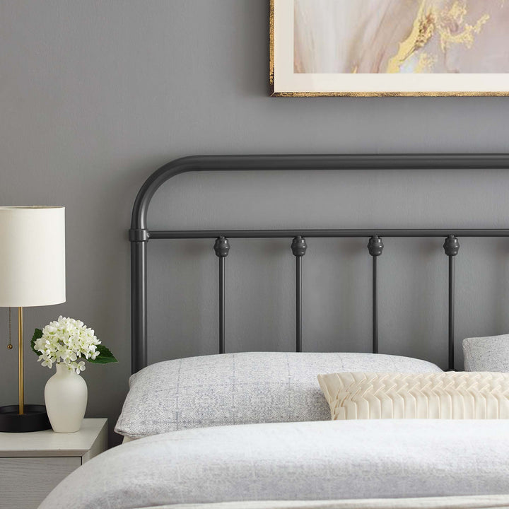 Silvertone Majestic Monarch Headboard