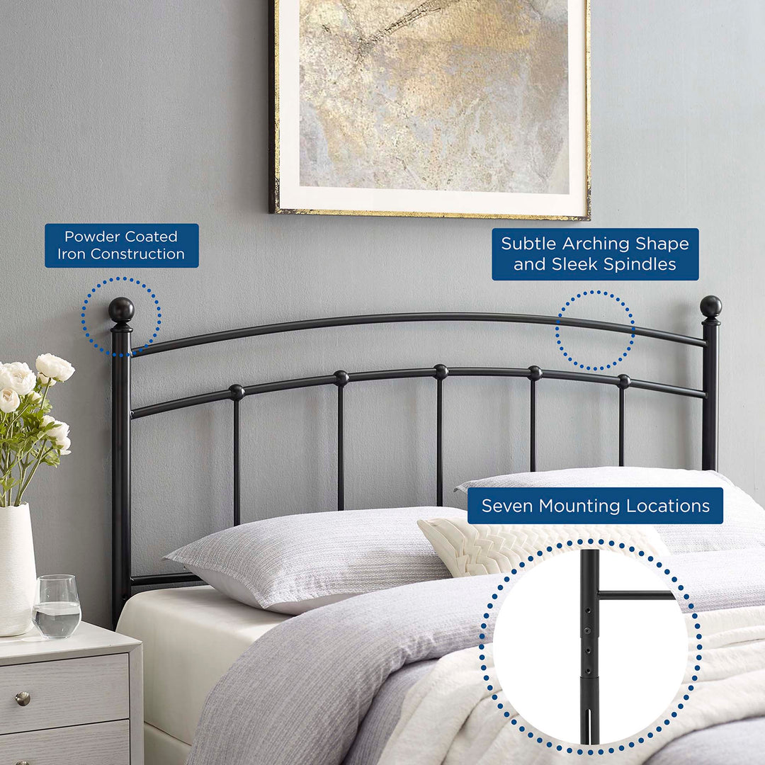 Ava Metal Twin Headboard