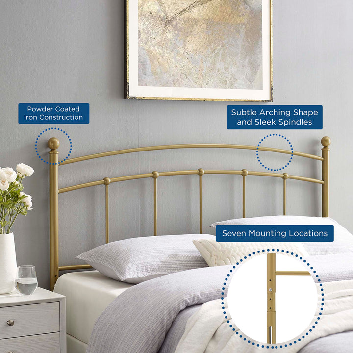 Ava Metal Twin Headboard