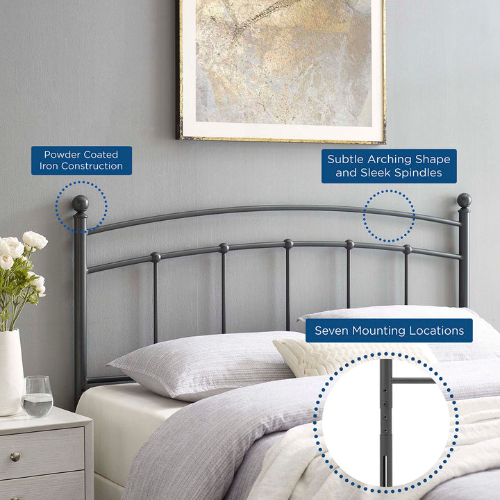 Ava Metal Twin Headboard