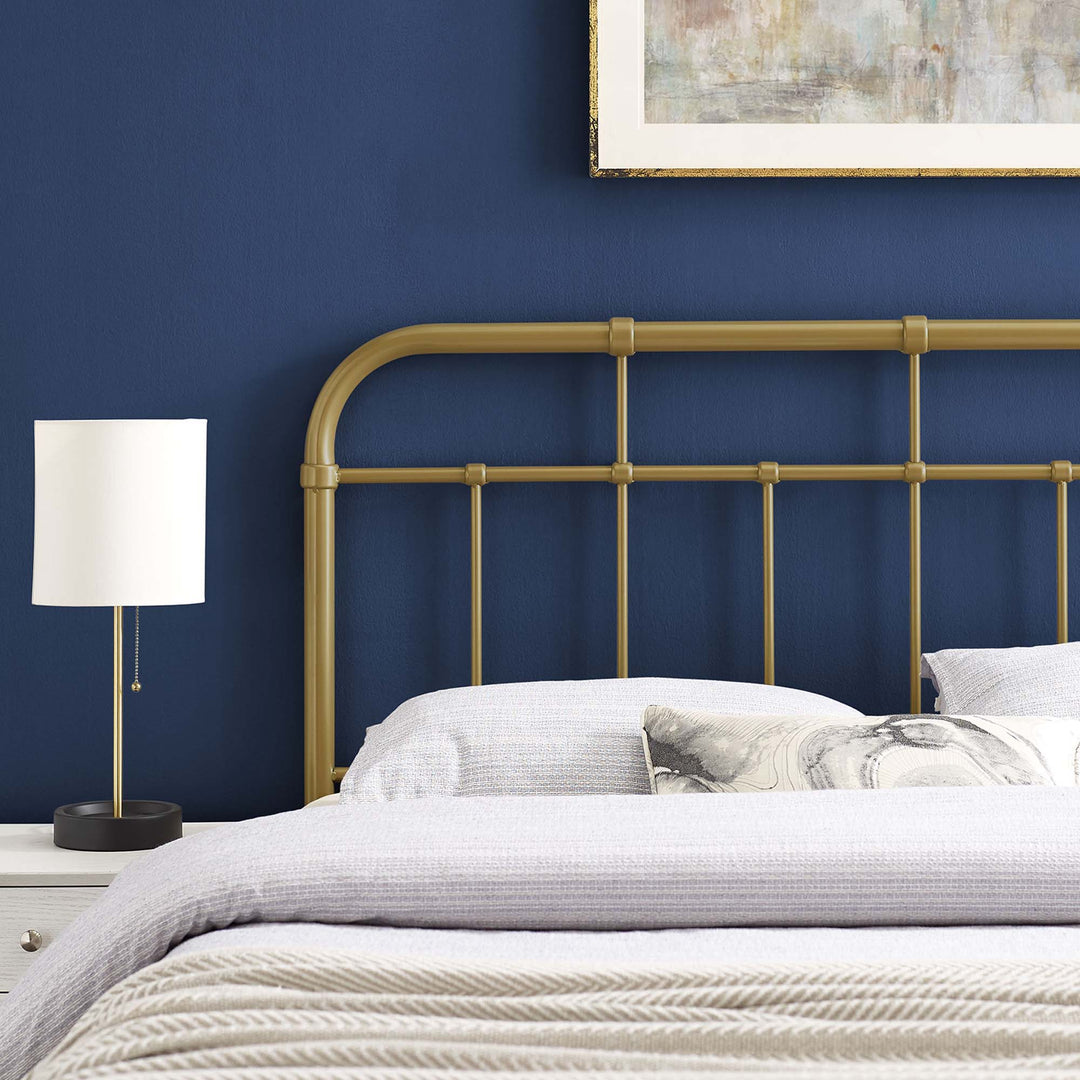 Aurora Metal Twin Headboard