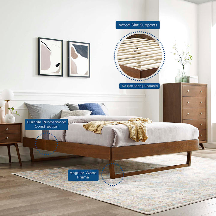 Brooklyn Wood Full Platform Bed Frame