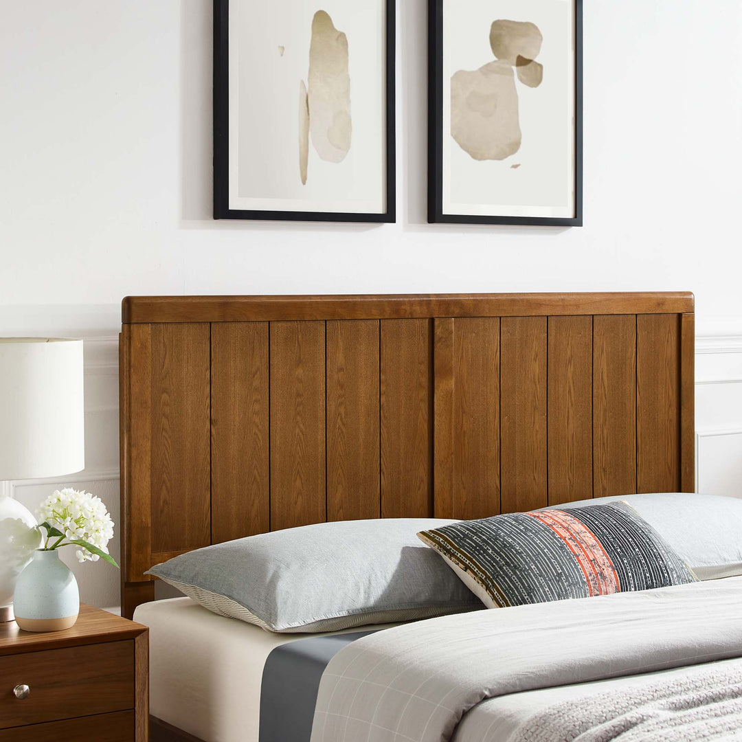 Riley Walnut Twin Headboard