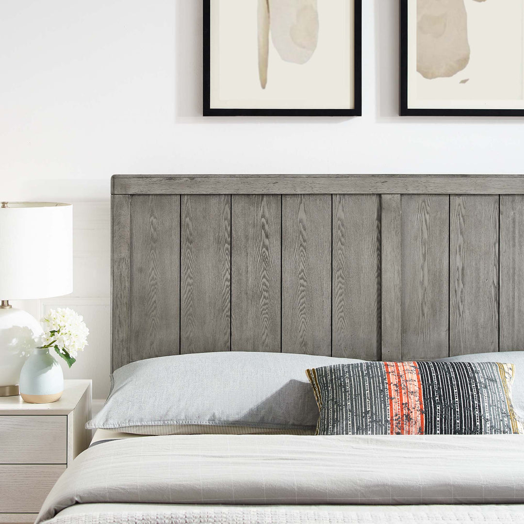 Rustic Walnut Full Headboard