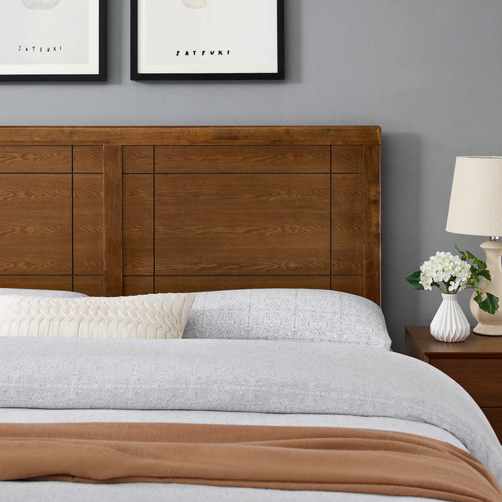 Aspen Walnut Twin Headboard